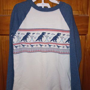 Boys Dino Top-Size 8